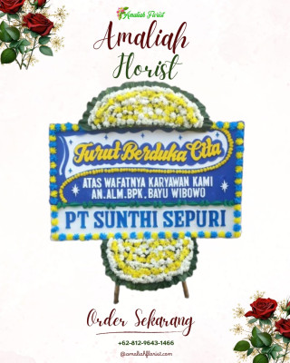 Papan Bunga Duka di Bojongtugu